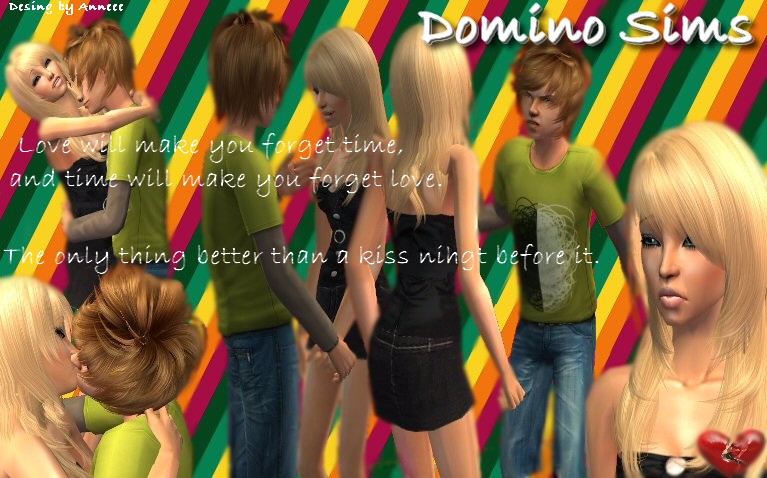 ::::Domino Sims 2:::: The only thing better than a kiss nihgt before it....